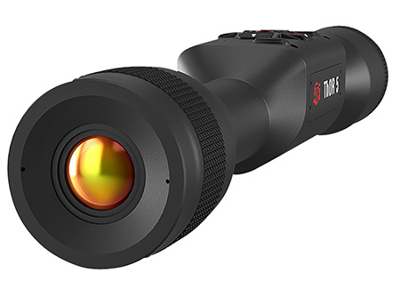 [658175123439] ATN TIWST5325A Thor 5 320 Thermal Rifle Scope, Black Anodized 4-16x Smart Mil Dot Reticle w/Zoom 320x240, 12 Microns 60 fps Resolution