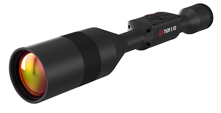 [658175123514] ATN TIWST51210A Thor 5 XD  Thermal Rifle Scope, Black Anodized 4-40x Smart Mil Dot Reticle w/Zoom, 1280x1024 60 fps Resolution