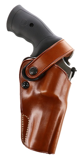 [601299177451] Galco DAO308 DAO  OWB Tan Leather Belt Slide Fits S&W Governor Right Hand
