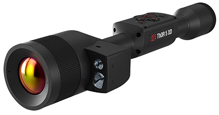 [658175123590] ATN TIWST51250LRF Thor 5 XD LRF Thermal Rifle Scope Black Anodized 2-20x Smart Mil Dot Reticle, Zoom. 1280x1024 12 Micron 60 fps