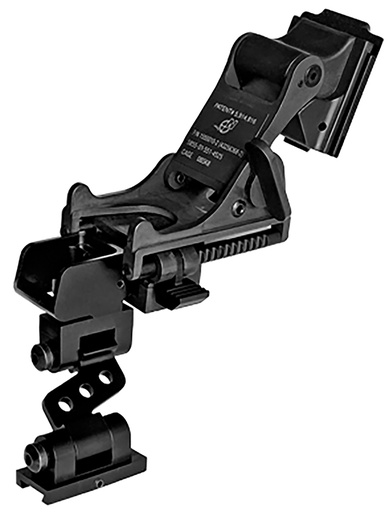 [658175123774] ATN ACMNODINHMNTN Norotos Helmet Mount Black Anodized Aluminum, Clip Mount