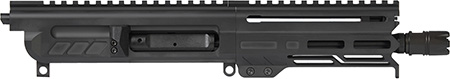 [810097509412] CMMG 57BA8AEAB Dissent MK4 5.7x28mm 6.50", Left Side Charging Handle, Armor Black, Zeroed Linear Comp, 4.60" M-LOK Handguard, Picatinny End Plate, Fits AR-Platform
