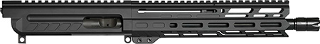 [810097509856] CMMG 99B80E4AB Dissent  9mm Luger 10.50", Left Side Charging Handle, Armor Black, Zeroed Linear Comp, 9.60" M-LOK Handguard, Picatinny End Plate, Fits AR-Platform