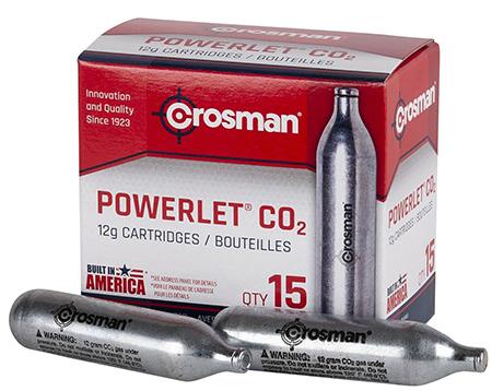 [028478123571] Crosman C2315 Powerlet CO2 12 Grams 15 Pack