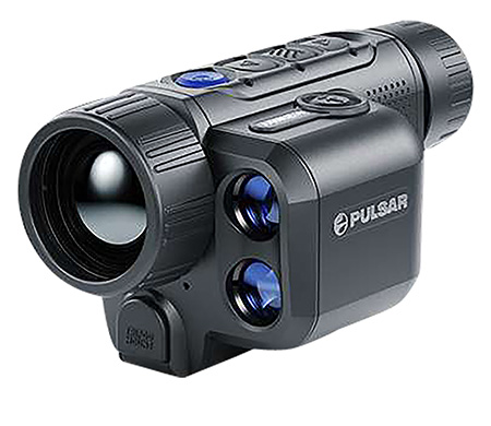 [810119012340] Pulsar  Axion 2 Pro LRF XQ35 Thermal Monocular Black 2-8x 35mm Multi Reticle 384x288, 50Hz Resolution Zoom 4x Features Laser Rangefinder