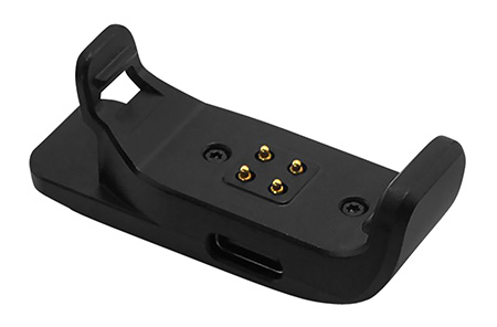 [753759318697] Garmin 0101302310 Extended Battery Box Charge Clip  Black Compatible w/ Alpha T20/Alpha TT25