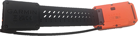 [753759317195] Garmin 0101302306 Flex Band Replacement For Alpha T20 Black/Orange
