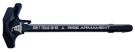 [850043415381] Rise Armament RA212DTOM Extended Charging Handle RA-212 Black Aluminum for AR-15