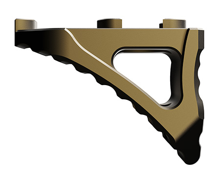 [850011713426] Rise Armament RA030SB Micro Hand Stop  Skeletonized Spartan Bronze Aluminum for M-LOK Handgaurd