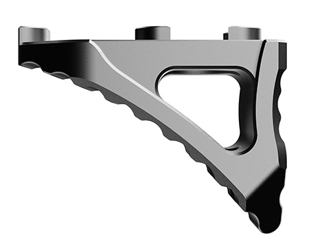 [850043415114] Rise Armament RA030GPHT Micro Hand Stop  Skeletonized Graphite Aluminum for M-LOK Handgaurd