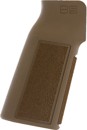 [814927022966] B5 Systems PGR1454 Type 22 P-Grip  Coyote Brown Aggressive Textured Polymer, Increased Vertical Grip Angle with No Backstrap, Fits AR-Platform