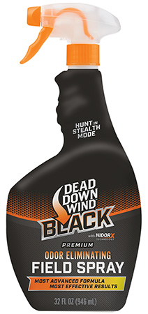 [873881009611] Dead Down Wind 137240 Black Premium Field Spray Odor Eliminator 24 oz Trigger Spray