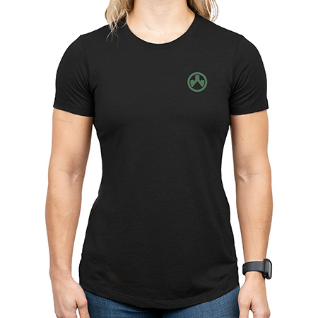 [840815142034] Magpul MAG1341-001-XL Prickly Pear Women's Black Cotton/Polyester Short Sleeve XL