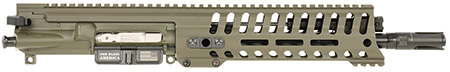 [847313019882] Patriot Ordnance Factory 01988 P415 Complete Upper (Piston Driven Adj. Gas Block) 5.56x45mm NATO 10.5", OD Green Anodized, 3-Port Muzzle Brake, 9" MMR M-LOK Handguard