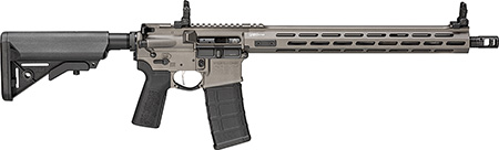 [706397967970] Springfield Armory STV916556TB5 SAINT Victor 5.56x45mm NATO 30+1 16" CMV Melonite Barrel, Tungsten Gray Rec, B5 Systems SOPMOD Stock/Type 23 P-Grip, 15" M-Lok Handguard, Flat GI Trigger