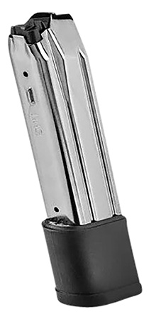 [845737016098] FN 20100732 510 Replacement Magazine 22rd 10mm Stainless Steel w/ Black Polymer Extended Floorplate Fits FN 510 Tactical