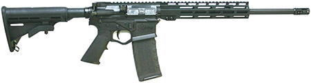 [819644021322] ATI ATIGOMX556ML10 Omni Hybrid Maxx 5.56x45mm NATO 16" 30+1, Black, Metal/Polymer Rec, 10" M-LOK Handguard, M4 Stock, A2 Grip
