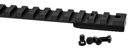 [656813113583] Warne V46420MOA Savage Vapor Picatinny Rail Black Anodized Short Action 20 MOA Mounts to receiver w/ 6-48  &  8-40 Screws