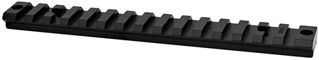 [656813113859] Warne V49820MOA Vapor Picatinny Rail Mount Picatinny/Weaver/STANAG, Black Anodized, Fits Savage Axis/Axis II 20 MOA