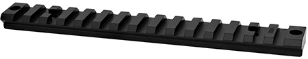 [656813113866] Warne V498M Vapor Picatinny Rail Black Anodized Aluminum Savage Axis/Axis II, 0 MOA