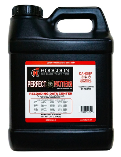 [039288504740] Hodgdon PP8 Perfect Pattern Powder Shotgun 12 Gauge Gauge 8 lb