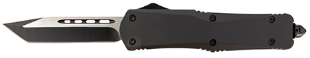 [766646410244] Steel River Knives T624BT Spartan  3.75" Tanto Black/Silver 440C SS Blade 5.5" Black Aluminum Zinc Alloy Handle