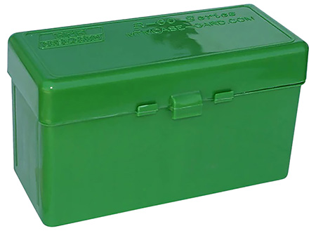 [026057214108] MTM Case-Gard RM6010 Ammo Box Flip-Top 308Win/220Swift/243Win Green Polypropylene 60rd