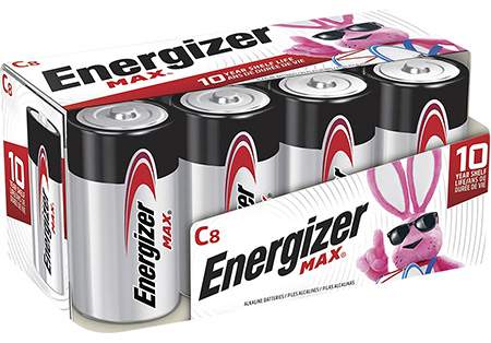 [039800006050] Energizer E93FP8 MAX C Batteries  Alkaline 1.5 Volts, Qty (12) 8 Pack