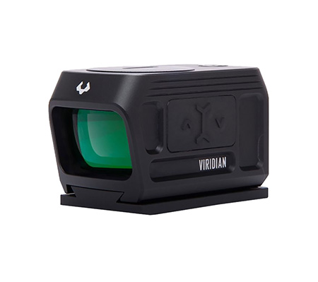 [754003936407] Viridian 9810051 RFX45  Black 1 x 24 mm x 15.5 mm 5 MOA Green Dot ACRO/Glock MOS