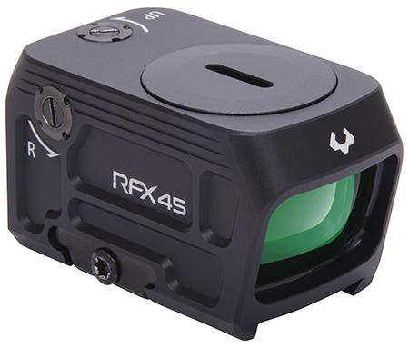[754003936797] Viridian 9810058 RFX45  Black Anodized 1 x 24 mm x 15.5 mm 5 MOA Green Dot ACRO/Docter
