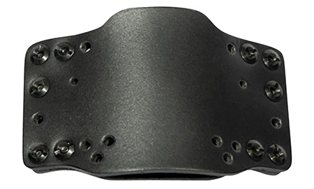 [697438125629] Limbsaver 12562 CrossTech Compact  IWB/OWB Black Leather, Belt Clip, Fits Universal Handgun, Belt 1.75" Wide Ambidextrous