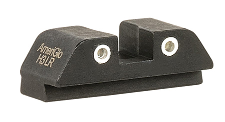 [644406913375] AmeriGlo GL8113R Tritium Rear Sight for Glock  Green Tritium White Outline Rear Sight
