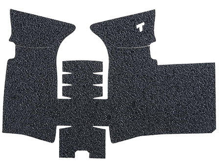 [812308025292] Talon Grips EV08R Adhesive Grip  Textured Black Rubber, Fits (Full Size) Sig P250, P320, M17/M18