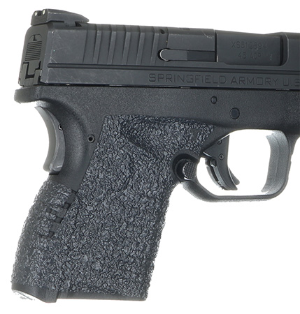 [812308023236] Talon Grips EV09R Adhesive Grip  Textured Black Rubber, Fits Springfield XD-S (9/45)