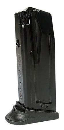 [642230266650] HK 50223214 P2000  Black Detachable w/ Extended Floor Plate 10rd 9mm Luger (Subcompact)