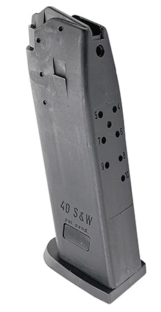 [642230266735] HK 50248610 USP  Black Detachable 10rd 40 S&W (Full Size)