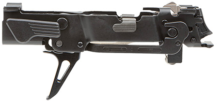 [798681626007] Sig Sauer 8900165 P365 Custom Works Fire Control Unit *FFL Item (FCU Only), 9mm Luger/380 ACP, Black Nitride, Titanium Frame  &  Flat Face Trigger, Fits Sig P365 Parts