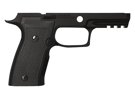 [798681632992] Sig Sauer 8900063 P320 Grip Module AXG Carry (Medium Grip Module), 9mm Luger/40 S&W/357 Sig, Black Aluminum Frame, G10 Grips, Fits Sig P320