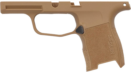 [798681625444] Sig Sauer 8900155 P365 Grip Module 9mm Luger, Coyote Polymer, Fits Sig P365 (Non-Manual Safety)