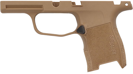 [798681625468] Sig Sauer 8900157 P365 Grip Module 9mm Luger, Coyote Polymer, Fits Sig P365 (Manual Safety)