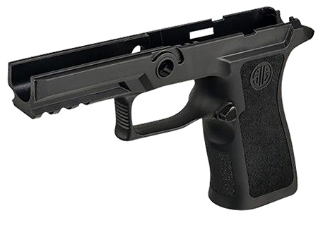 [798681616978] Sig Sauer GRIPMODXCA943LGBLK P320 Grip Module X-Series Carry (Large Size Module), 9mm Luger/40 S&W/357 Sig, Black Polymer, Fits Sig P320 (3.90"  &  4.70")