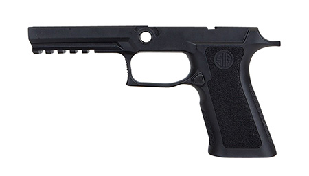 [798681617111] Sig Sauer GRIPMODXF943SMBLK P320 Grip Module X-Series (Small Size Module), 9mm Luger/40 S&W/357 Sig, Black Polymer, Fits Full Size Sig P320 (4.70")