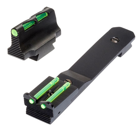 [613485589405] HiViz HHVS450 Henry Rifles Sight Set LiteWave Black Henry Rifle Interchangeable Front Interchangeable Rear