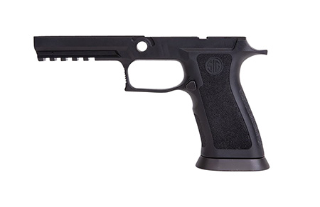 [798681583546] Sig Sauer GRIPX5F943MBLK P320 Grip Module X-Five, 9mm Luger/40 S&W/357 Sig, Black Polymer, Medium Grip Size, Flared Magwell, Fits Full Size Sig P320