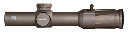[672294110255] Eotech VDU110FFSR5TAN Vudu  Tan 1-10x28mm, 34mm Tube 1 MOA Illuminated Red SR5 MRAD Reticle