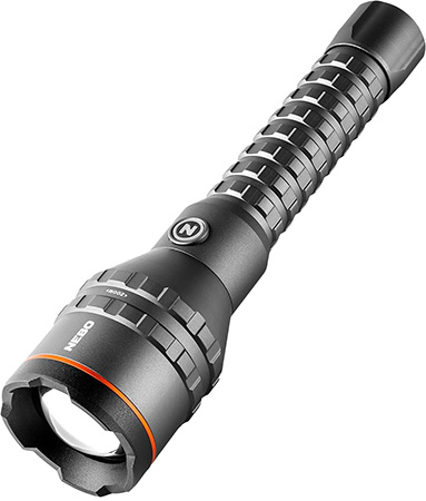[645397938675] NEBO NEBFLT1029 Davinci 10000L Flashlight  Gray 100/400/1,000 Lumens White LED