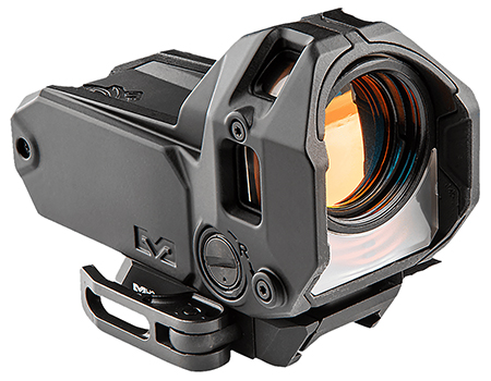 [810013524253] Meprolight USA 56223000 M22  Black 1 x 1.0" x 0.80" 3.5 MOA Red Bullseye/40 MOA Red Ring