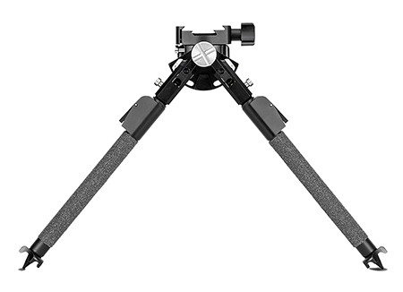 [682157405619] Mdt Sporting Goods Inc 106292BLK CKYE-POD Gen 2 Single Pull Standard, Black Aluminum, 9"-15.50", 360 Degrees Pan, Spiked Feet, Integrated Barricade Stop, Fits ARCA/Picatinny/RRS Dovetail Rails
