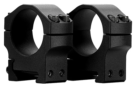 [709951103715] Mdt Sporting Goods Inc 103347BLK Premier Scope Ring Set Black Aluminum 30mm Tube Medium