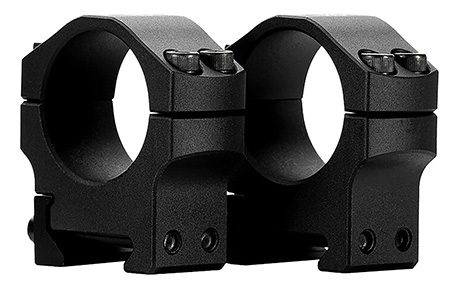 [709951103753] Mdt Sporting Goods Inc 103548BLK Premier Scope Ring Set Black Aluminum 34mm Tube, 1" Medium